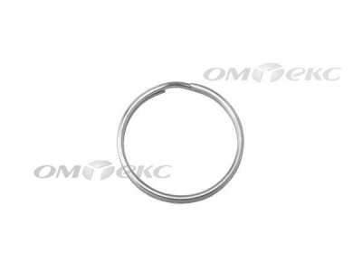 Кольцо металлическое d-20 мм, цв.-никель - купить в Нефтекамске. Цена: 3.19 руб.