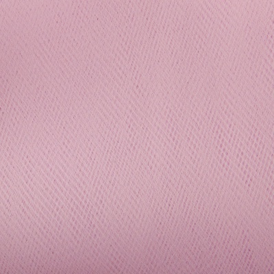 Фатин матовый 16-12, 12 гр/м2, шир.300см, цвет нежно-розовый - купить в Нефтекамске. Цена 96.31 руб.