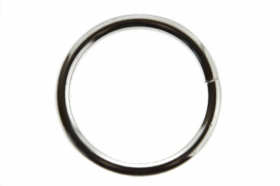 Кольцо металлическое d-38 мм, цв.-никель - купить в Нефтекамске. Цена: 4.89 руб.