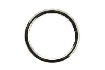 Кольцо металлическое d-32 мм, цв.-никель - купить в Нефтекамске. Цена: 3.54 руб.