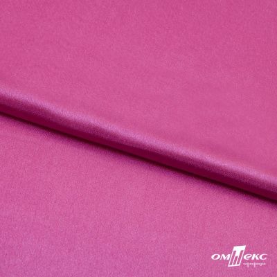 Поли креп-сатин 17-2627, 125 (+/-5) гр/м2, шир.150см, цвет розовый - купить в Нефтекамске. Цена 155.57 руб.