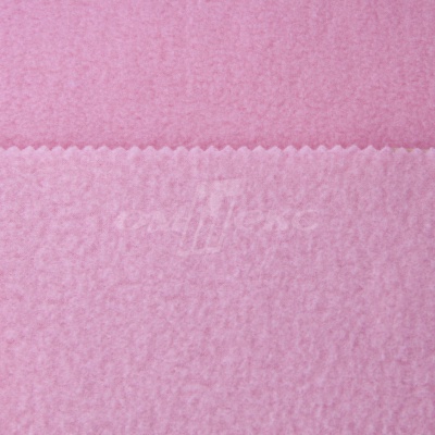 Флис окрашенный 15-2215, 250 гр/м2, шир.150 см, цвет светло-розовый - купить в Нефтекамске. Цена 580.31 руб.