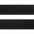 Рулонная молния с покрытием PVC спираль тип 3 (упак.270м) -черная с полосой СВО - купить в Нефтекамске. Цена: 12.74 руб.