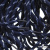Шнурки #107-19, круглые 130 см, двухцветные цв.тём.синий/белый - купить в Нефтекамске. Цена: 22.14 руб.