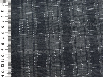 Ткань костюмная клетка 25235 2003, 185 гр/м2, шир.150см, цвет серый/сер - купить в Нефтекамске. Цена 