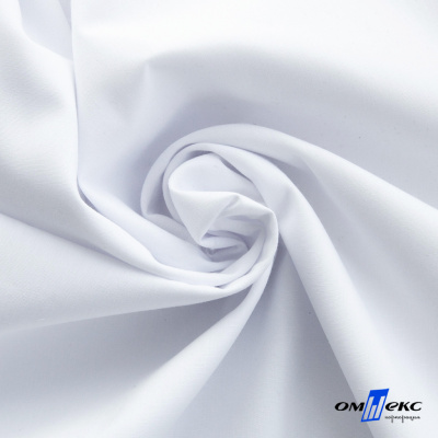 Ткань сорочечная  Вита 80% пэ/20% хл, 115 гр/м, шир. 150 см - белый - купить в Нефтекамске. Цена 170.90 руб.