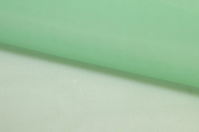 Портьерный капрон 13-6009, 47 гр/м2, шир.300см, цвет св.зелёный - купить в Нефтекамске. Цена 143.68 руб.