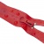 Молния водонепроницаемая PVC Т-7, 90 см, разъемная, цвет (820) красный - купить в Нефтекамске. Цена: 61.81 руб.