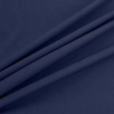 Костюмная ткань с вискозой "Салерно", 210 гр/м2, шир.150см, цвет т.синий/Navy - купить в Нефтекамске. Цена 446.37 руб.
