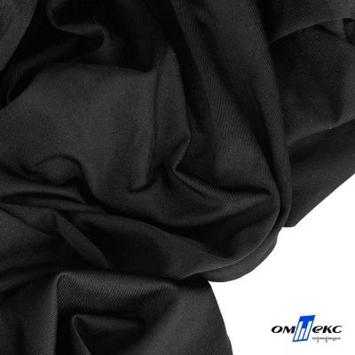 Бифлекс "ОмТекс", 200г/м2, 150см, цв.-черный (Black), блестящий - купить в Нефтекамске. Цена 1 487.87 руб.