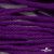 Шнур плетеный d-6 мм, круглый 70% хлопок 30% полиэстер, уп.90+/-1 м, цв.1084-фиолет - купить в Нефтекамске. Цена: 588 руб.