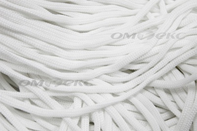 Шнур Т-02 (4с2) мелкое плетение 4мм 100 м белый - купить в Нефтекамске. Цена: 2.50 руб.