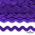 Тесьма вьюнчик 0381-0050, 5 мм/упак.33+/-1м, цвет 9530-фиолетовый - купить в Нефтекамске. Цена: 107.26 руб.