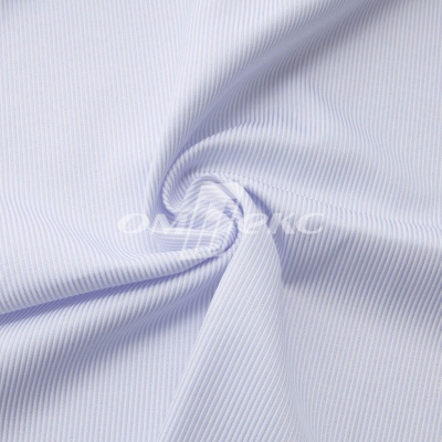 Ткань сорочечная Пула, 115 г/м2, 58% пэ,42% хл, шир.150 см, цв.1-голубой, (арт.107) - купить в Нефтекамске. Цена 306.69 руб.