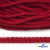 Шнур плетеный d-6 мм, круглый 70% хлопок 30% полиэстер, уп.90+/-1 м, цв.1064-красный - купить в Нефтекамске. Цена: 588 руб.