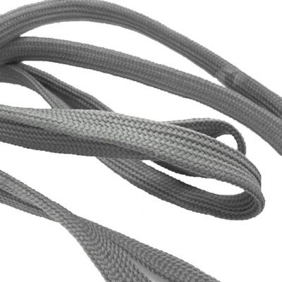 Шнурки т.5 80 см серый - купить в Нефтекамске. Цена: 16.76 руб.