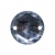 Стразы пришивные акриловые арт.#32/3 - "Кристал", 12 мм - купить в Нефтекамске. Цена: 0.67 руб.