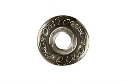 Кнопка металлическая "Альфа" с пружиной, 15 мм (уп. 720+/-20 шт), цвет никель - купить в Нефтекамске. Цена: 1 481.69 руб.