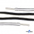 Шнурки #4-27, круглые 130 см, двухцветные (черно/белый) - купить в Нефтекамске. Цена: 47.04 руб.