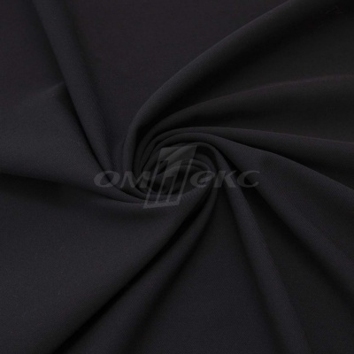 Ткань костюмная "Меган", 78%P 18%R 4%S, 205 г/м2 ш.150 см, цв-черный (Black) - купить в Нефтекамске. Цена 392.32 руб.
