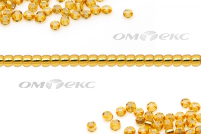 Бисер (SL) 11/0 ( упак.100 гр) цв.22 - золото - купить в Нефтекамске. Цена: 53.34 руб.