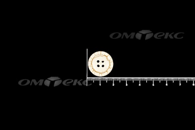 Пуговица деревянная круглая №33 (18мм) - купить в Нефтекамске. Цена: 2.55 руб.