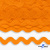 Тесьма вьюнчик 0381-0080, 8 мм/упак.33+/-1м, цвет 9511-оранжевый - купить в Нефтекамске. Цена: 107.26 руб.
