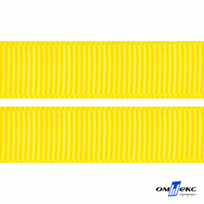 Репсовая лента 020, шир. 25 мм/уп. 50+/-1 м, цвет жёлтый - купить в Нефтекамске. Цена: 298.75 руб.