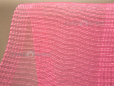 Лента капроновая "Гофре", шир. 110 мм/уп. 50 м, цвет розовый - купить в Нефтекамске. Цена: 35.60 руб.