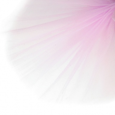 Фатин матовый 16-12, 12 гр/м2, шир.300см, цвет нежно-розовый - купить в Нефтекамске. Цена 97.30 руб.