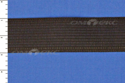 Окантовочная тесьма №216, шир. 22 мм (в упак. 100 м), цвет коричневый - купить в Нефтекамске. Цена: 271.60 руб.