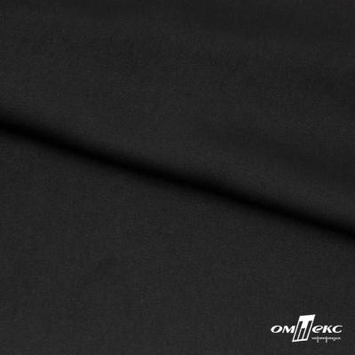 Ткань плательная Габриэль 100% полиэстер,140 (+/-10) гр/м2, шир. 150 см, цв. черный BLACK - купить в Нефтекамске. Цена 248.37 руб.