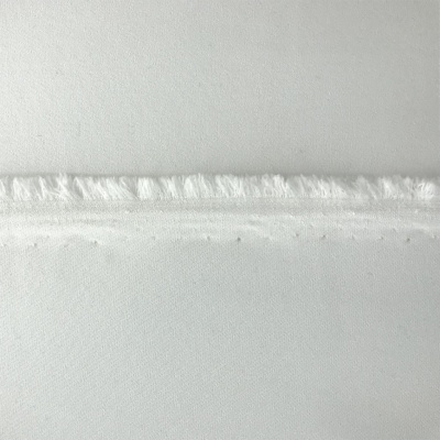 Костюмная ткань "Элис", 220 гр/м2, шир.150 см, цвет молочно-белый  - купить в Нефтекамске. Цена 303.10 руб.