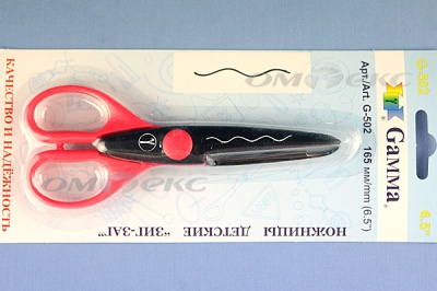 Ножницы G-502 детские 165 мм - купить в Нефтекамске. Цена: 292.21 руб.