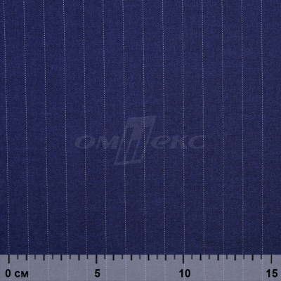Костюмная ткань "Жаклин", 188 гр/м2, шир. 150 см, цвет тёмно-синий - купить в Нефтекамске. Цена 430.84 руб.