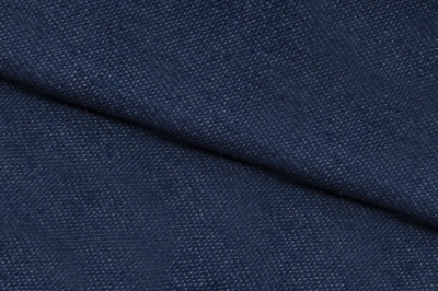 Ткань джинсовая №96, 160 гр/м2, шир.148см, цвет синий - купить в Нефтекамске. Цена 350.42 руб.