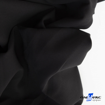 Ткань костюмная "Фабио" 80% P, 16% R, 4% S, 245 г/м2, шир.150 см, цв-черный #1 - купить в Нефтекамске. Цена 470.17 руб.