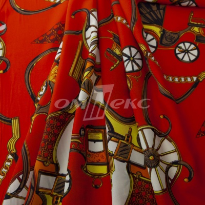 Плательная ткань "Фламенко" 16.1, 80 гр/м2, шир.150 см, принт этнический - купить в Нефтекамске. Цена 241.49 руб.