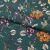 Плательная ткань "Фламенко" 6.1, 80 гр/м2, шир.150 см, принт растительный - купить в Нефтекамске. Цена 241.49 руб.