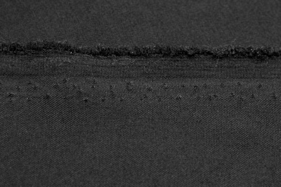 Костюмная ткань с вискозой "Флоренция", 195 гр/м2, шир.150см, цвет чёрный - купить в Нефтекамске. Цена 502.24 руб.