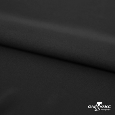 Плательная ткань "Невада", 120 гр/м2, шир.150 см, цвет чёрный - купить в Нефтекамске. Цена 254.22 руб.