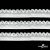 Резинка бельевая ажурная #123-11, шир.11 мм, цв.белый - купить в Нефтекамске. Цена: 7.23 руб.
