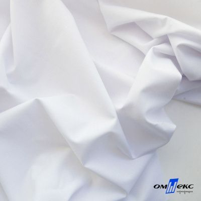 Ткань сорочечная Илер 100%полиэстр, 120 г/м2 ш.150 см, цв.белый - купить в Нефтекамске. Цена 290.24 руб.