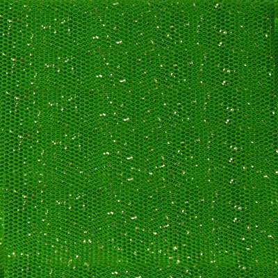Сетка Глиттер, 24 г/м2, шир.145 см., зеленый - купить в Нефтекамске. Цена 117.24 руб.