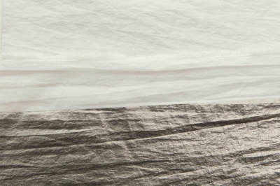 Текстильный материал "Диско"#1805 с покрытием РЕТ, 40гр/м2, 100% полиэстер, цв.6-тем.серебро - купить в Нефтекамске. Цена 412.36 руб.