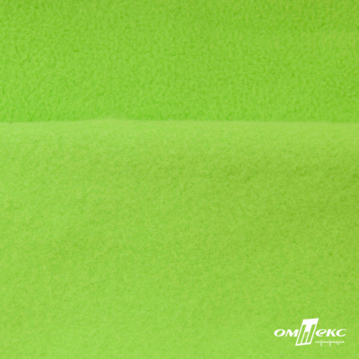 Флис DTY 15-0146, 240 г/м2, шир. 150 см, цвет зеленая свежесть - купить в Нефтекамске. Цена 640.46 руб.