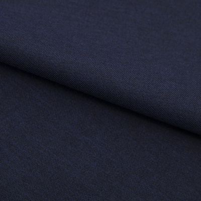 Ткань костюмная 26150 2009, 214 гр/м2, шир.150см, цвет т.синий - купить в Нефтекамске. Цена 358.58 руб.