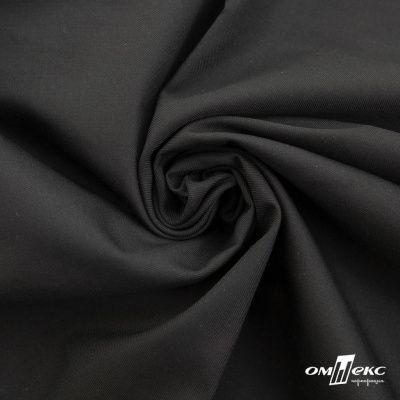 Ткань костюмная "Остин" 80% P, 20% R, 230 (+/-10) г/м2, шир.145 (+/-2) см, цв 4 - черный - купить в Нефтекамске. Цена 380.25 руб.