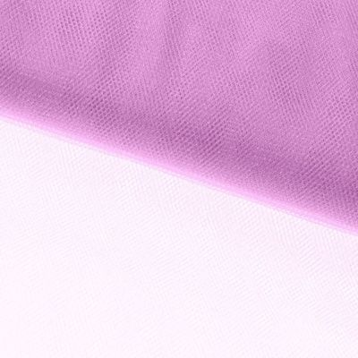 Фатин блестящий 16-12, 12 гр/м2, шир.300см, цвет розовый - купить в Нефтекамске. Цена 109.72 руб.