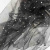 Сетка Фатин Глитер Спейс, 12 (+/-5) гр/м2, шир.150 см, 16-167/черный - купить в Нефтекамске. Цена 184.03 руб.